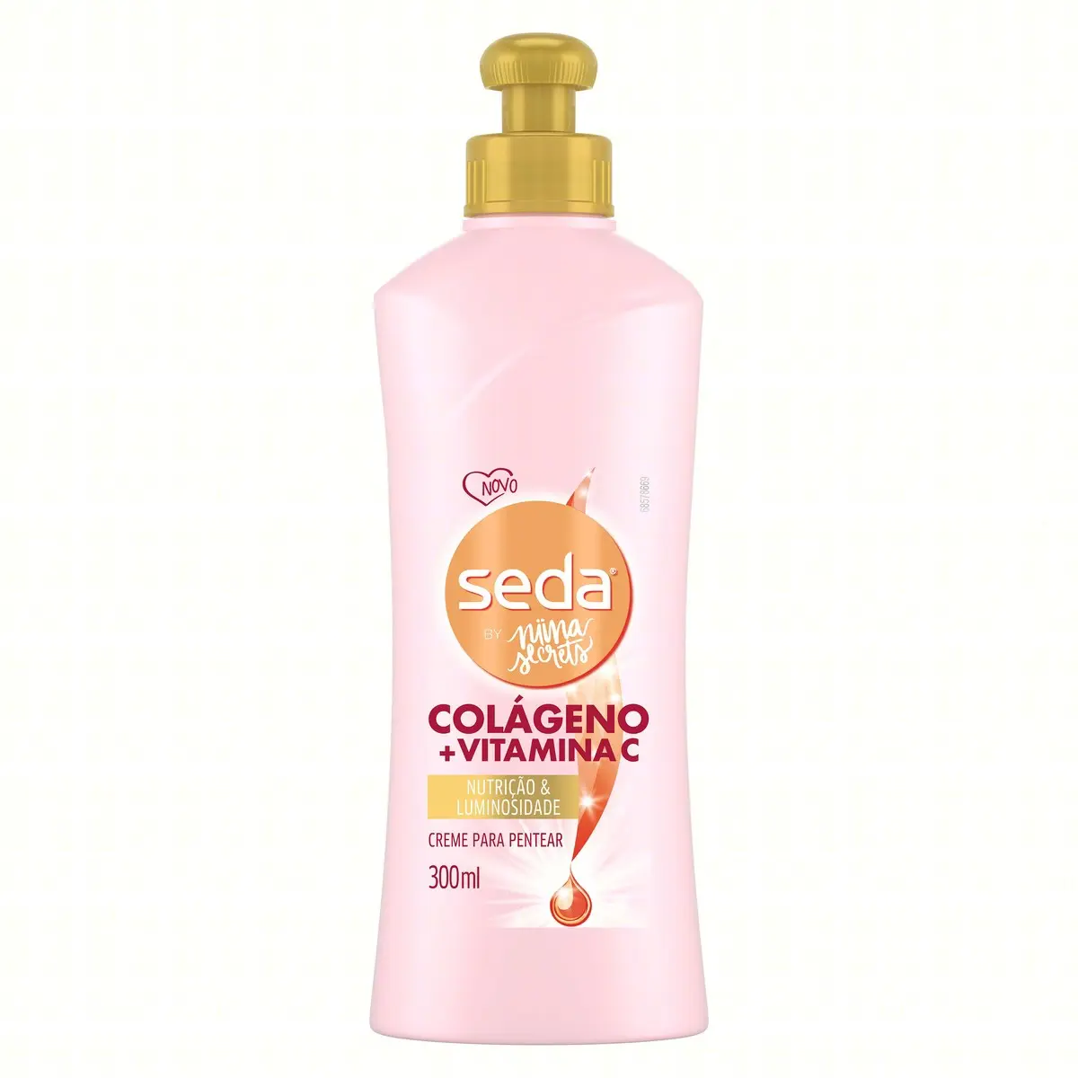 CREME PARA PENTEAR SEDA 5% COLAGENO E VITAMINA C COMPLEX 300ML