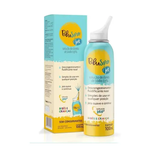 BLUSORO JET INFANTIL 0,9% 100ML SODIO CLORETO