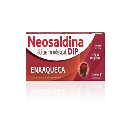 NEOSALDINA 1GR 10 COMPRIMIDOS DIPIRONA MONOIDRATADA
