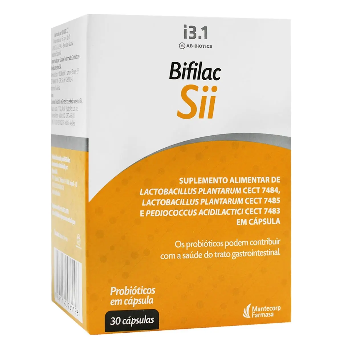 BIFILAC SII 30 CAPSULAS LACTOBACILLUS ACIDOPHILUS