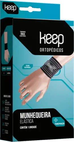 MUNHEQUEIRA NEO KEEP ELASTICA PRETA TAMANHO UNICO