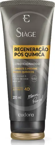 CONDICIONADOR SIAGE REGENERACAO POS QUIMICA 200ML