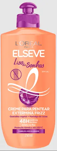 CREME DE PENTEAR ELSEVE LISO DOS SONHOS 250ML