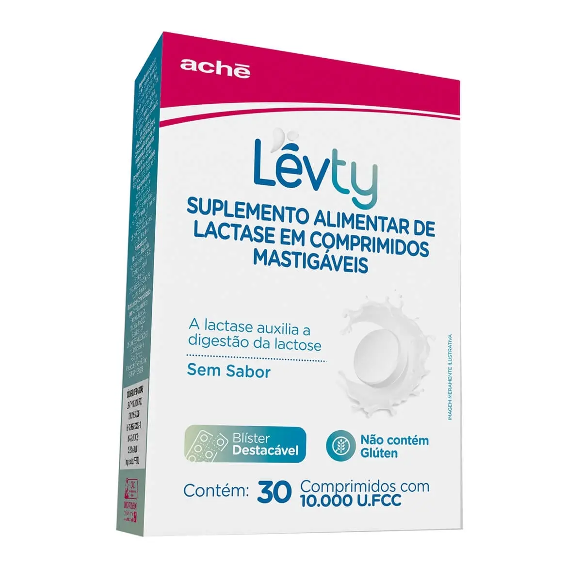LEVTY 30 COMPRIMIDOS MASTIGAVEIS LACTASE