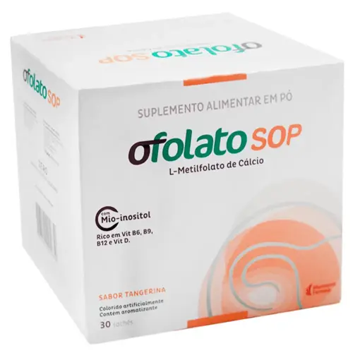 OFOLATO SOP TANGERINA 30 SACHES VITAMINA GESTANTE - LACTANTE