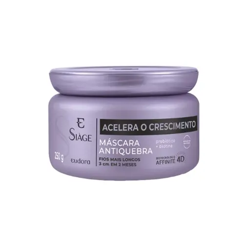 MASCARA SIAGE ACELERA CRESCIMENTO 250GR