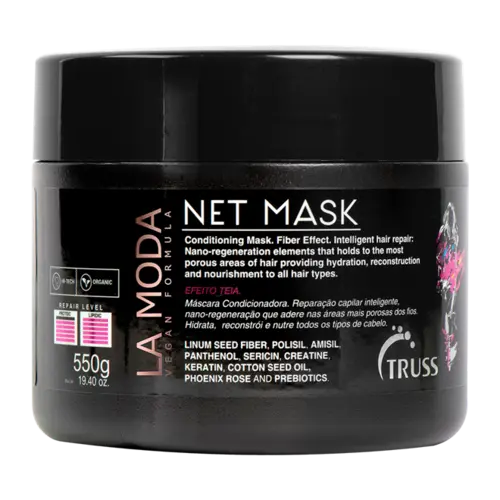 MASCARA CAPILAR LA MODA NET MASK 550GR