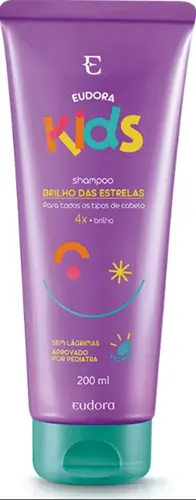 SHAMPOO EUDORA KIDS BRILHO DAS ESTRELAS 200ML