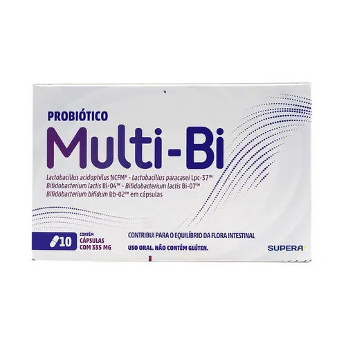 MULTI BI 335MG 10 CAPSULAS