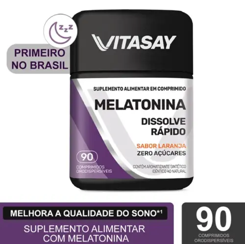 VITASAY MELATONINA LARANJA 90 COMPRIMIDOS MELATONINA