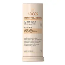 PROTETOR SOLAR ADCOS STICK BEIGE FPS55 17GR