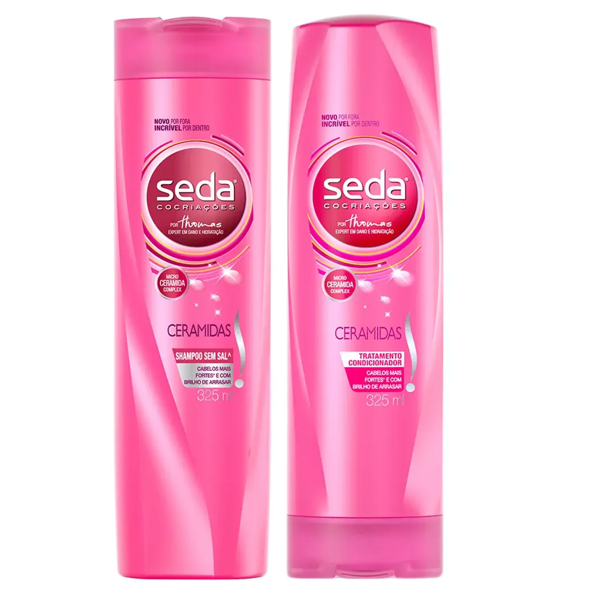 KIT SEDA SHAMPOO + CONDICIONADOR CERAMIDAS 325ML