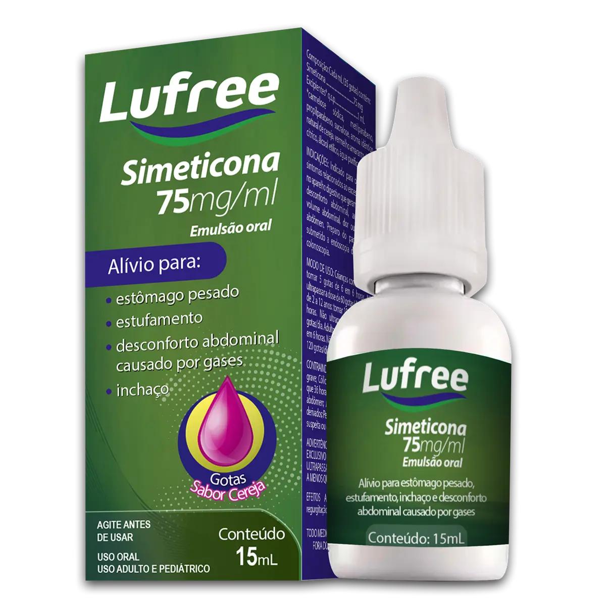 LUFREE 75MG 15ML SIMETICONA