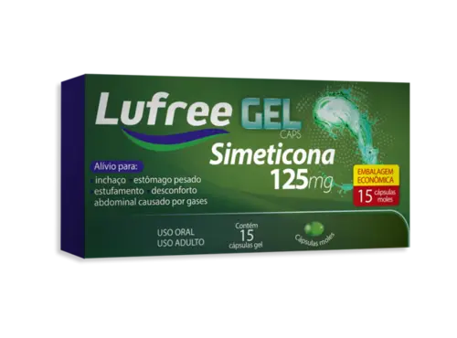 LUFREE 125MG 15 CAPSULAS SIMETICONA