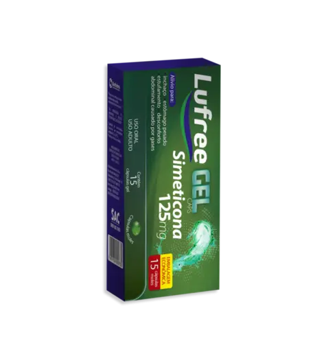 LUFREE 125MG 15 CAPSULAS SIMETICONA