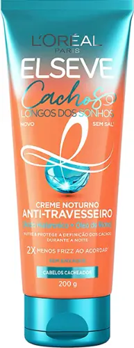 CREME TRATAMENTO NOTURNO ELSEVE CACHOS DOS SONHOS 200GR