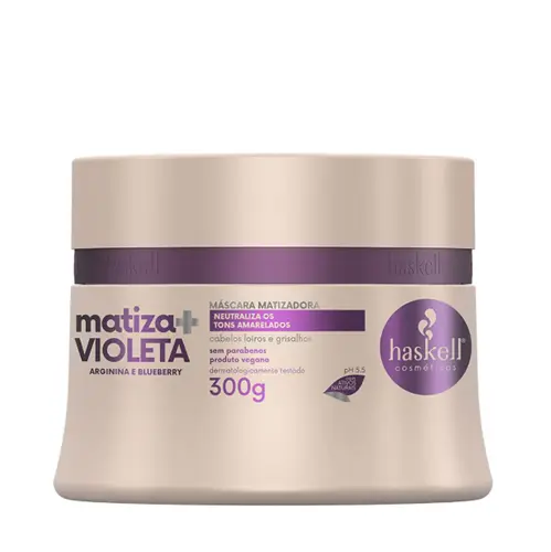 MASCARA HASKELL MATIZA MAIS VIOLETA 300GR