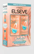 KIT ELSEVE CACHOS LONGOS DOS SONHOS SHAMPOO 375ML + CONDICIONADOR 170ML
