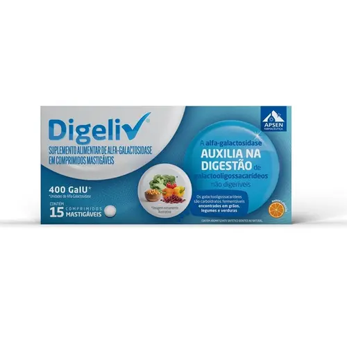 DIGELIV 30 COMPRIMIDOS ALFA GALACTOSIDASE
