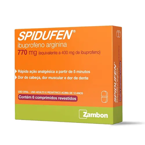 SPIDUFEN 770MG 6 COMPRIMIDOS