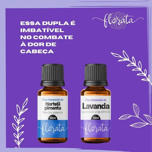 OLEO FLORATA ESSENCIAL LAVANDA 10ML