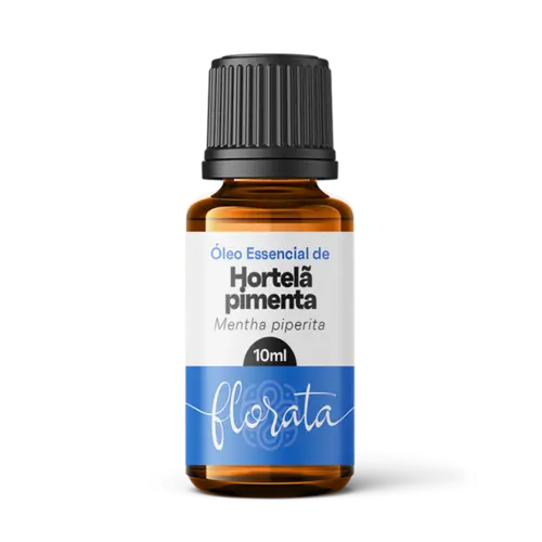 OLEO FLORATA ESSENCIAL HORTELA PIMENTA 10ML