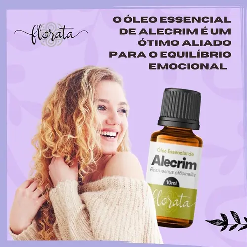 OLEO FLORATA ESSENCIAL ALECRIM 10ML