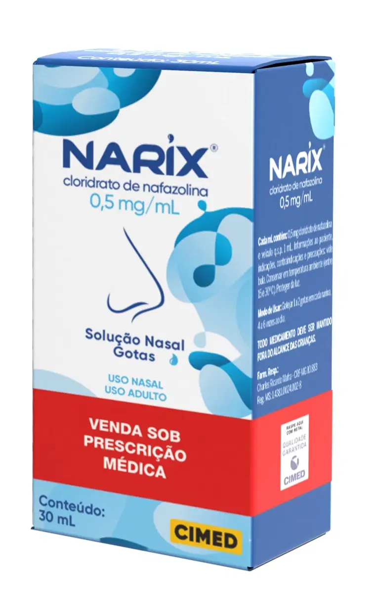 NARIX ADULTO 30ML CIMED NAFAZOLINA