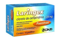 LARINGEX MENTA 1,34MG 16 PASTILHAS CETILPIRIDINIO CLORETO