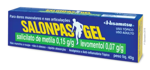 SALONPAS GEL 40GR SALICILATO DE METILA + CANFORA + MENTOL