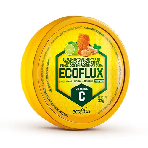 ECOFLUX PASTILHAS LIMAO 20 PASTILHAS