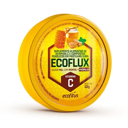 ECOFLUX PASTILHAS MEL 20 PASTILHAS