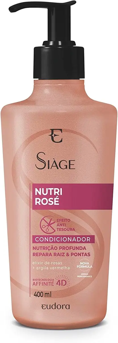 CONDICIONADOR SIAGE NUTRI ROSE 400ML