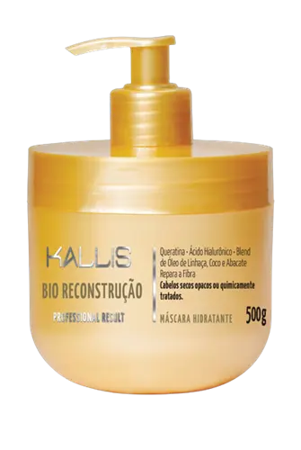 MASCARA KALLIS BIO RECONSTRUCAO 500GR