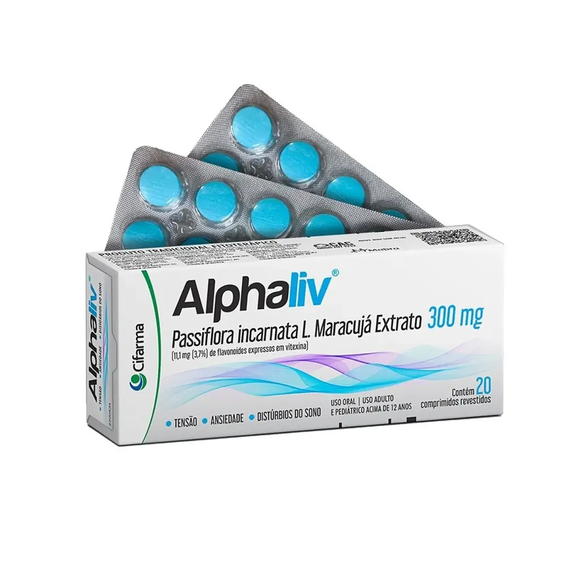 ALPHALIV 300MG 20 COMPRIMIDOS