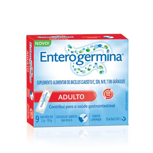 ENTEROGERMINA ADULTO 9 SACHES 2GR ESPOROS BACILLUS CLAUSII