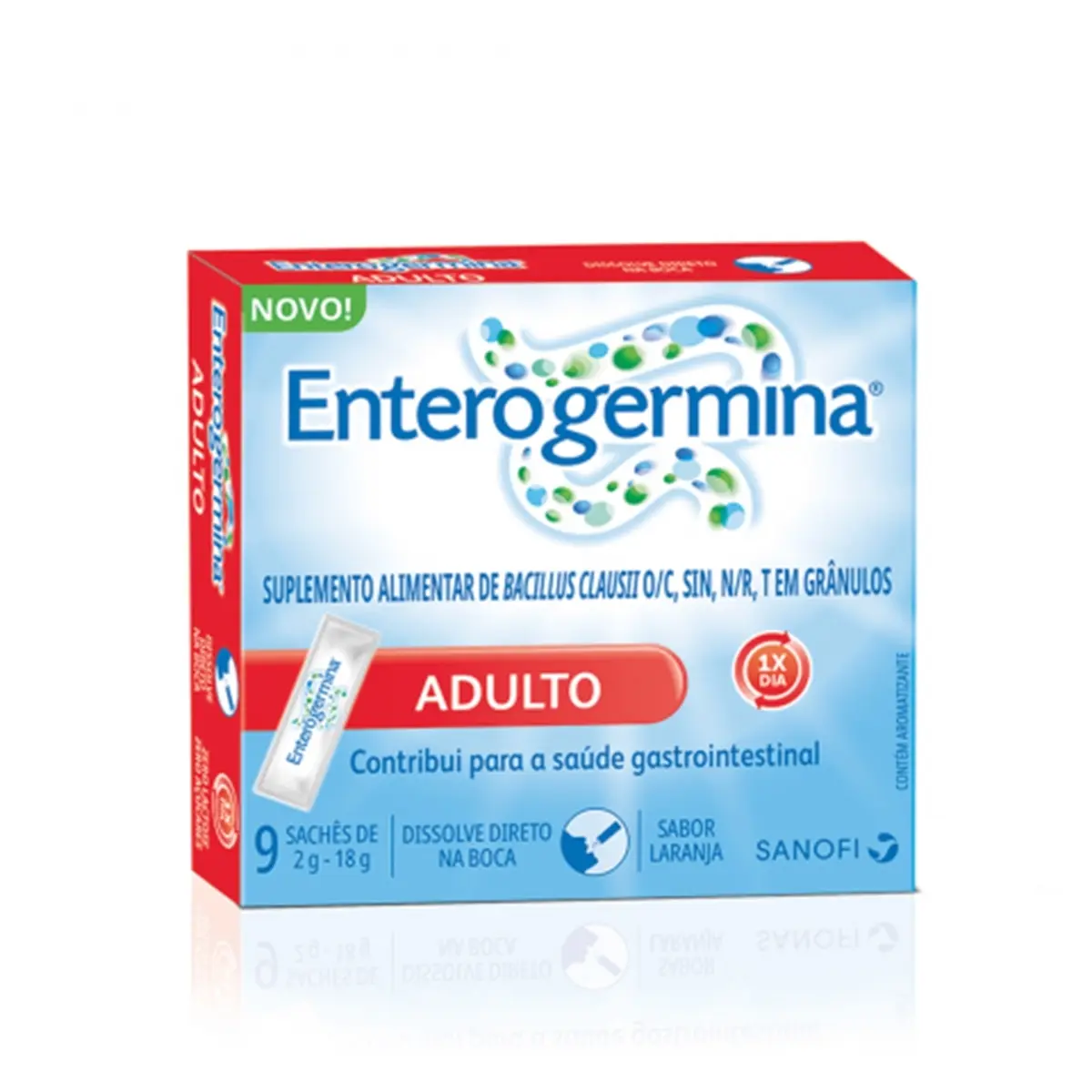 ENTEROGERMINA ADULTO 9 SACHES 2GR ESPOROS BACILLUS CLAUSII