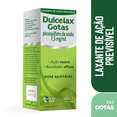 DULCOLAX GOTAS 7,5MG 30ML PICOSSULFATO SODICO