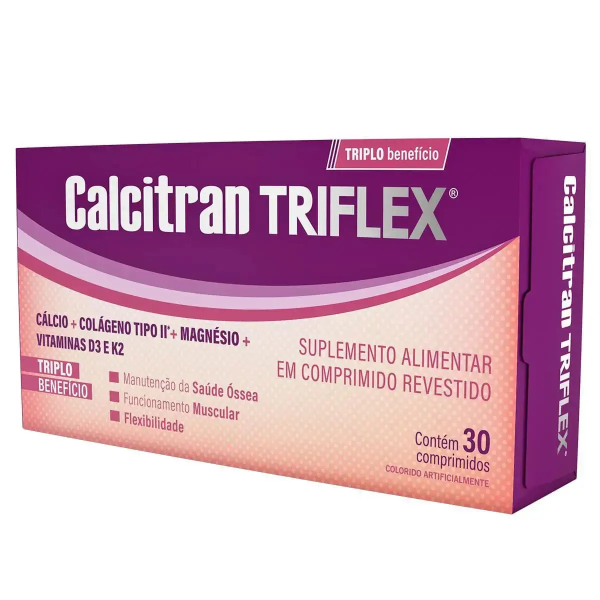 CALCITRAN TRIFLEX 30 COMPRIMIDOS CALCIO + MAGNESIO + VITAMINA K2 + VITAMINA D