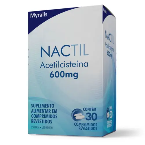 NACTIL 600MG 30 COMPRIMIDOS ACETILCISTEINA