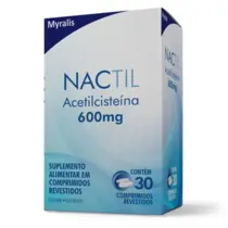NACTIL 600MG 30 COMPRIMIDOS ACETILCISTEINA