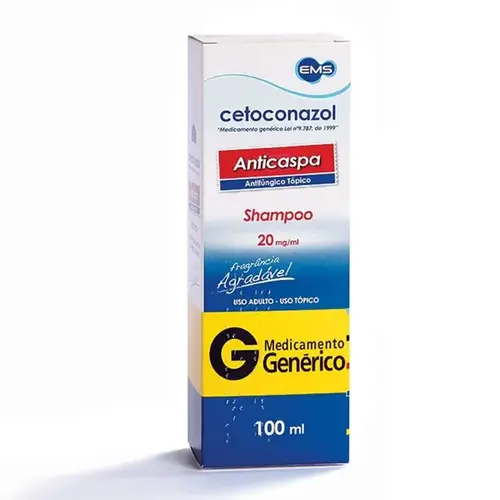 CETOCONAZOL SHAMPOO 20MG/ML 100ML GENERICO EMS CETOCONAZOL