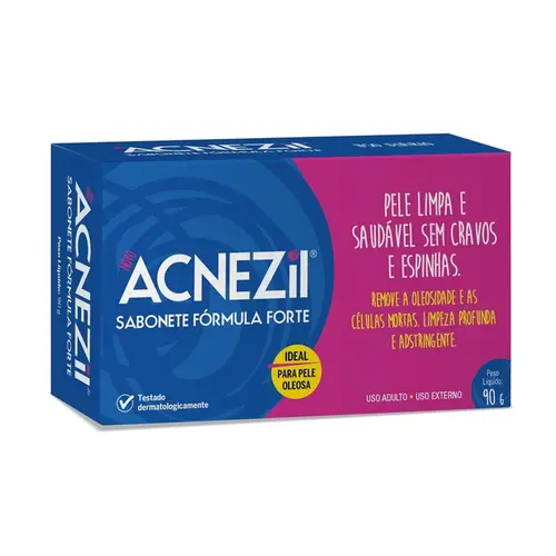 SABONETE ACNEZIL FORMULA FORTE 90GR