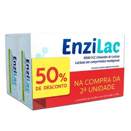 ENZILAC 9.000UI LEVE 60 PAGUE 30 COMPRIMIDOS LACTASE