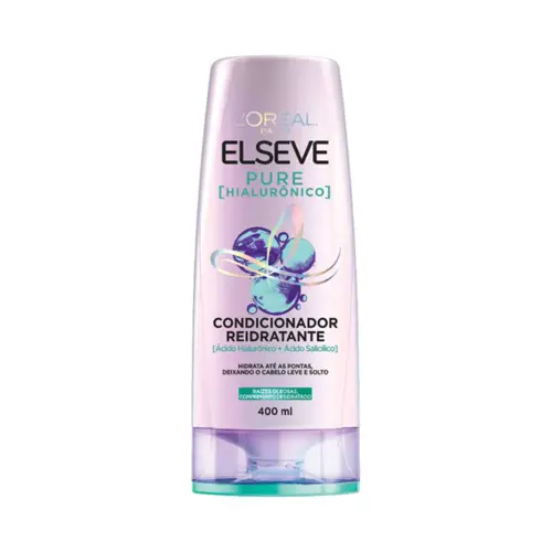 CONDICIONADOR ELSEVE PURE HIALURONICO 400ML