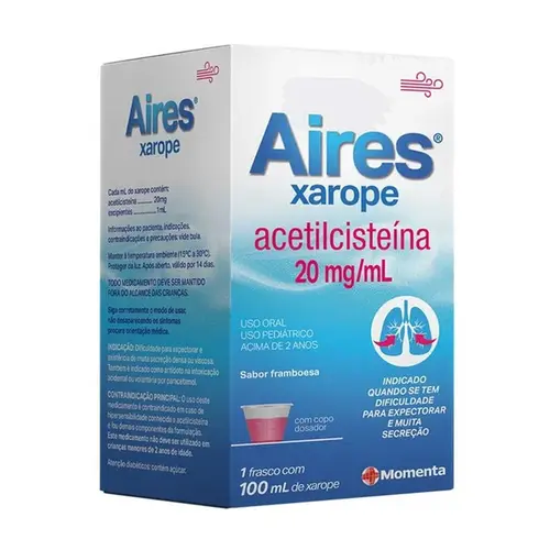 AIRES XAROPE 20MG/ML 120ML