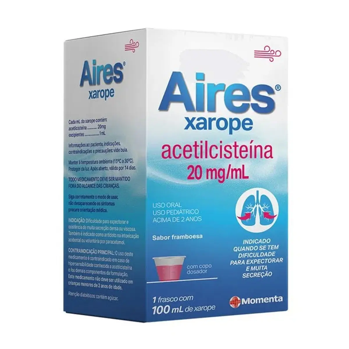 AIRES XAROPE 20MG/ML 120ML