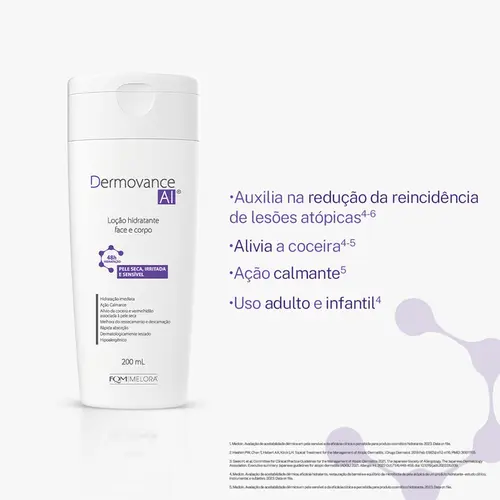 LOCAO HIDRATANTE DERMOVANCE AI 200ML
