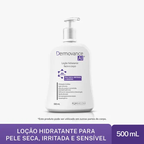 LOCAO HIDRATANTE DERMOVANCE AI 500ML