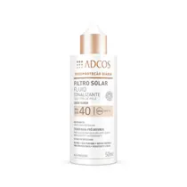 PROTETOR SOLAR ADCOS FLUIDO TONALIZANTE IVORY FPS40 40ML